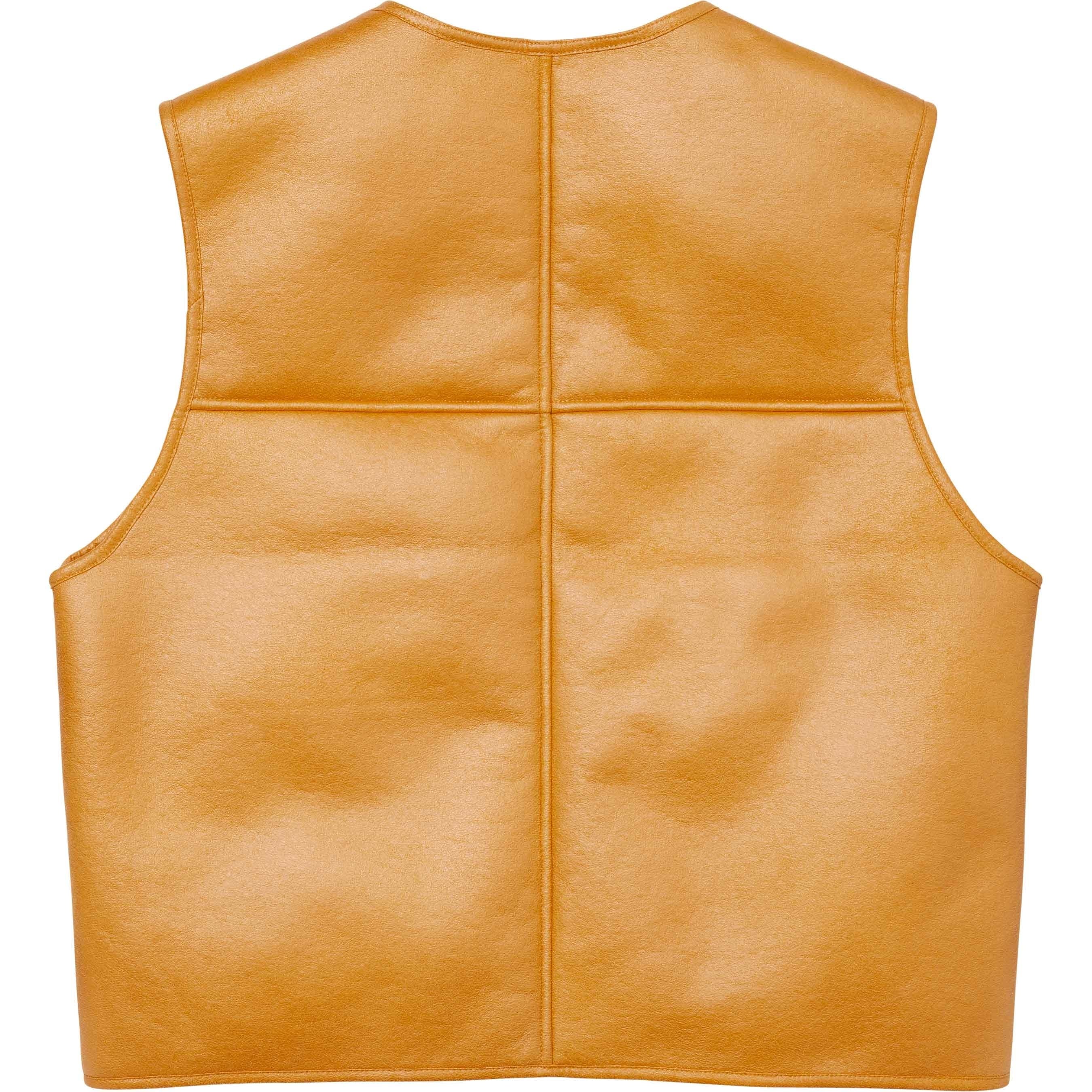 Reversible Faux Shearling Vest view 3